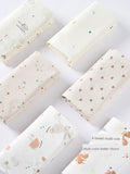 Tongtai Newborn Pure Cotton Baby Swaddle 2-Piece Quilt