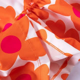 2024 Summer New Kids Dresses for Girls Floral Fly Sleeve Sleeveless Princess Dress Cute Sweet Lovely Fashion Versatile