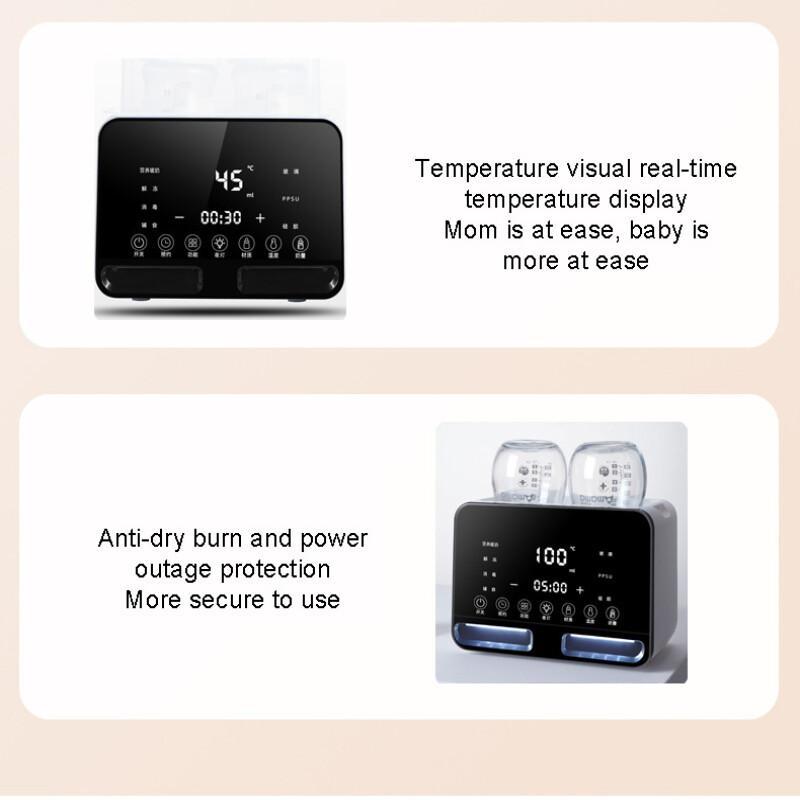 Cross-border Supply Milk Warmer Automatic Hot Milk Insulation Baby Breast Milk Thermostat Milk Bottle Sterilizer In Stock