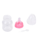 60ML Baby Newborn Mini Portable Feeding Nursing Bottle BPA Free Safe Infant Nursing Nipple Care Feeder Fruit Juice Milk Bottles