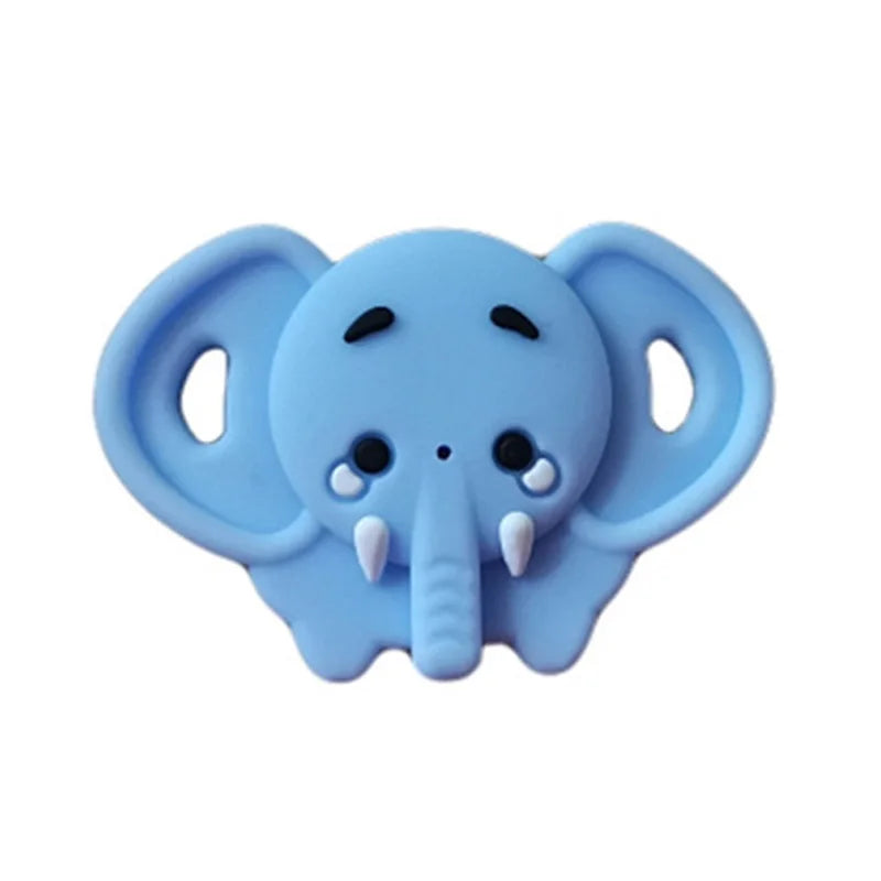 Cartoon Silicone Pacifier Animal Elephant Cute Baby Nipple Bpa Free Toddler Infant Dummy Soother Newborn Christmas Birthday Gift