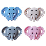 Cartoon Silicone Pacifier Animal Elephant Cute Baby Nipple Bpa Free Toddler Infant Dummy Soother Newborn Christmas Birthday Gift