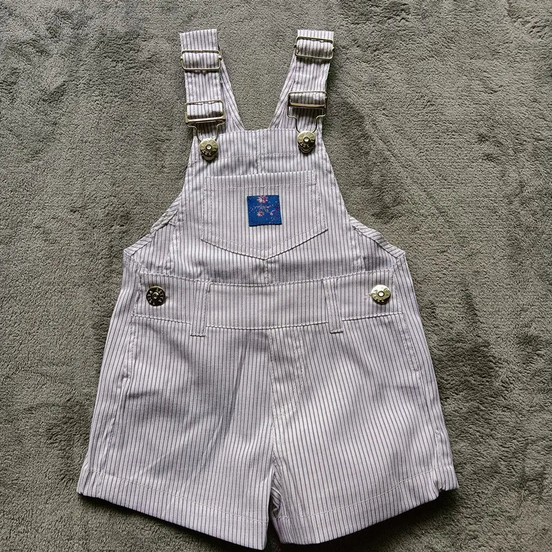 Baby jeans, ages 0-2, jumpsuit, shoulder strap, jumpsuit shorts, denim shorts, suspender pants, shoulder strap shorts