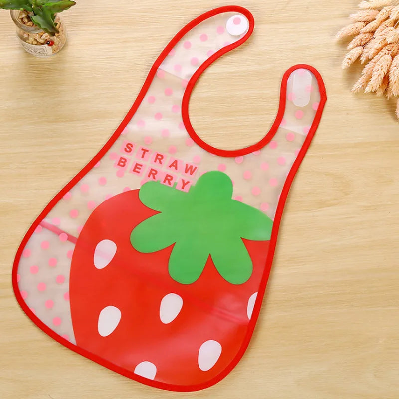 3 PCS/Lot Waterproof Baby Bibs for Infant Toddler Boys Girls Sleeveless Feeding Apron Cartoon Animals Child Kids Bib