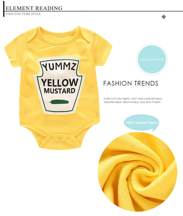 New Summer Baby Boys Girls Clothes Baby Bodysuit Short Sleeved Letter Baby Bodysuits One Pieces Cute Babies Twins Clothes #Y