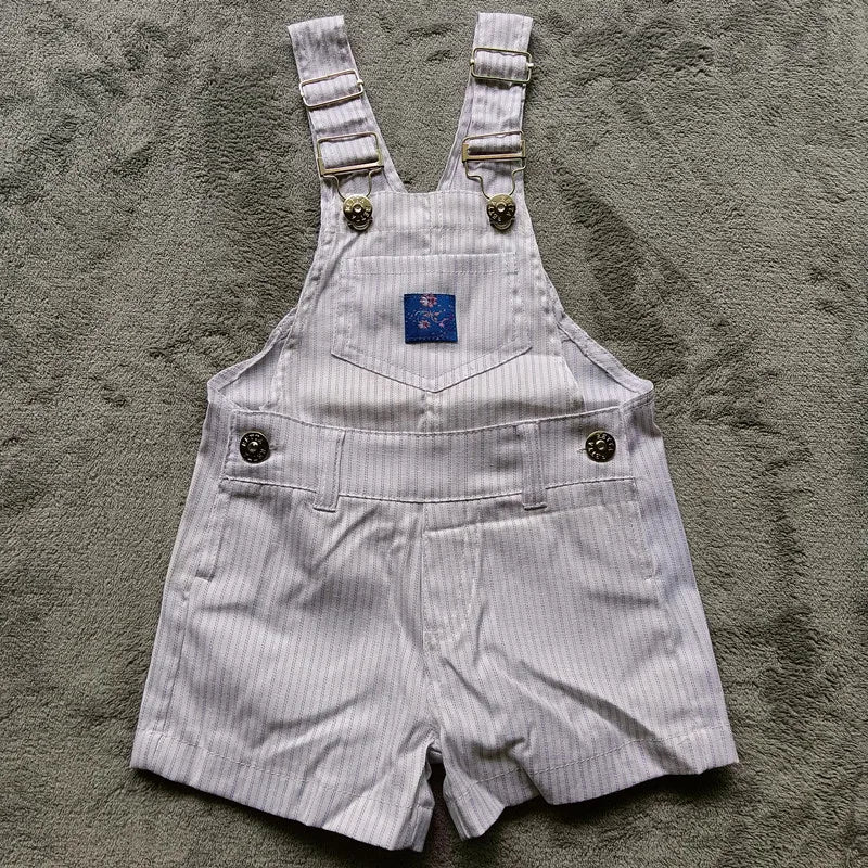 Baby jeans, ages 0-2, jumpsuit, shoulder strap, jumpsuit shorts, denim shorts, suspender pants, shoulder strap shorts