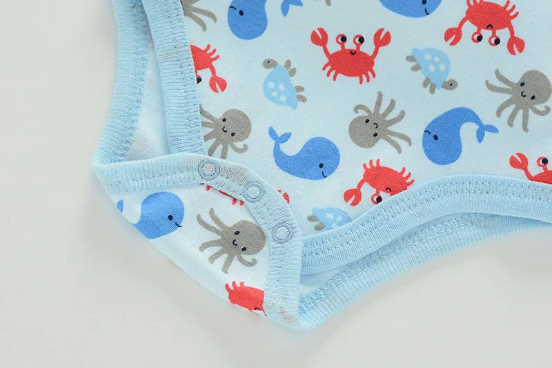 1-2 Pieces Baby Bodysuit For Newborns Summer Baby Romper Girl/Boy Clothes 0-12M Newborn Clothing Infant Soft Tight Baby Clothes