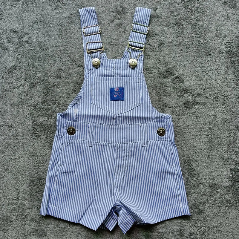 Baby jeans, ages 0-2, jumpsuit, shoulder strap, jumpsuit shorts, denim shorts, suspender pants, shoulder strap shorts