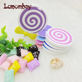 1pcs BPA Free Silicone Candy Lollipop Teether DIY newborn Toddler Baby Pacifier Chewing Sensory Toy