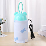 Baby Feeding Milk Bottle Warmer Insulation Bag Cotton Feeding Bottle Insulation Cover Storage Bag Thermostat