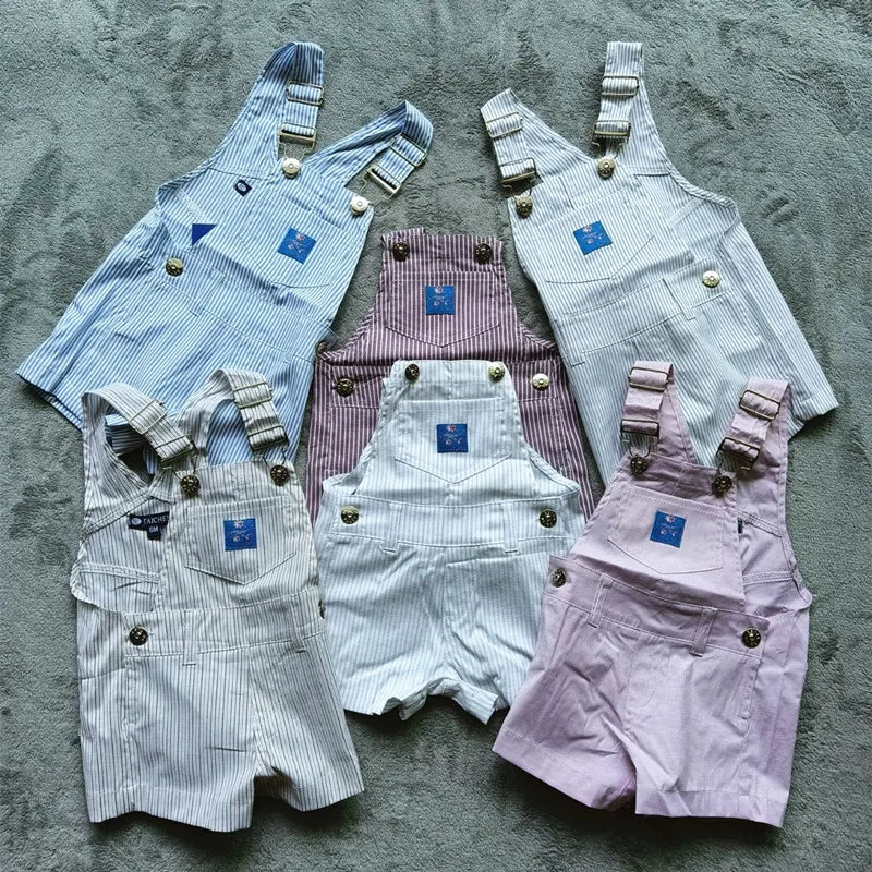 Baby jeans, ages 0-2, jumpsuit, shoulder strap, jumpsuit shorts, denim shorts, suspender pants, shoulder strap shorts