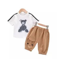 Baby Boy Shorts Jeans 2023 Summer Boys Printing Denim Cotton Casual Kids Short Pants For Children Trousers 2-8Years Clothing