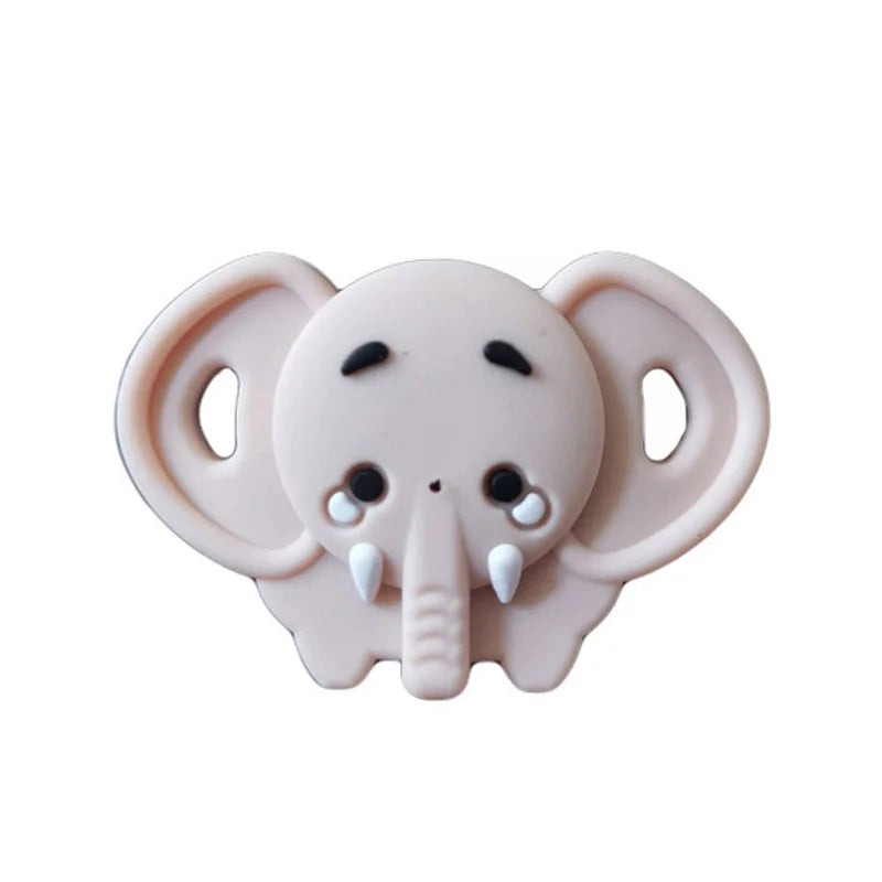 Cartoon Silicone Pacifier Animal Elephant Cute Baby Nipple Bpa Free Toddler Infant Dummy Soother Newborn Christmas Birthday Gift