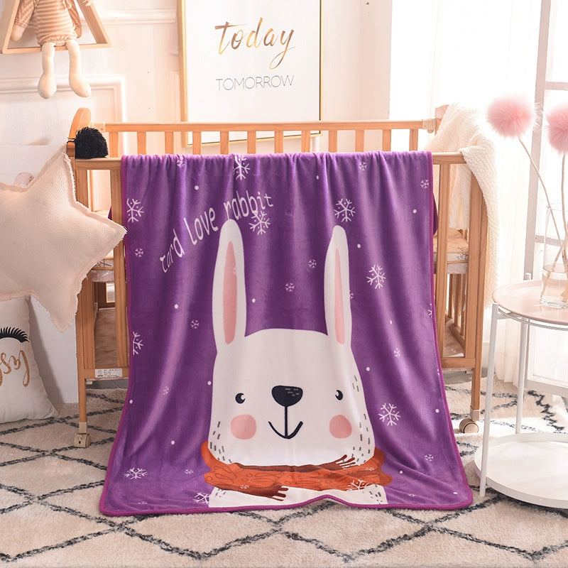 Cashmere Double Layer Thickened Kindergarten Primary School Student Blanket