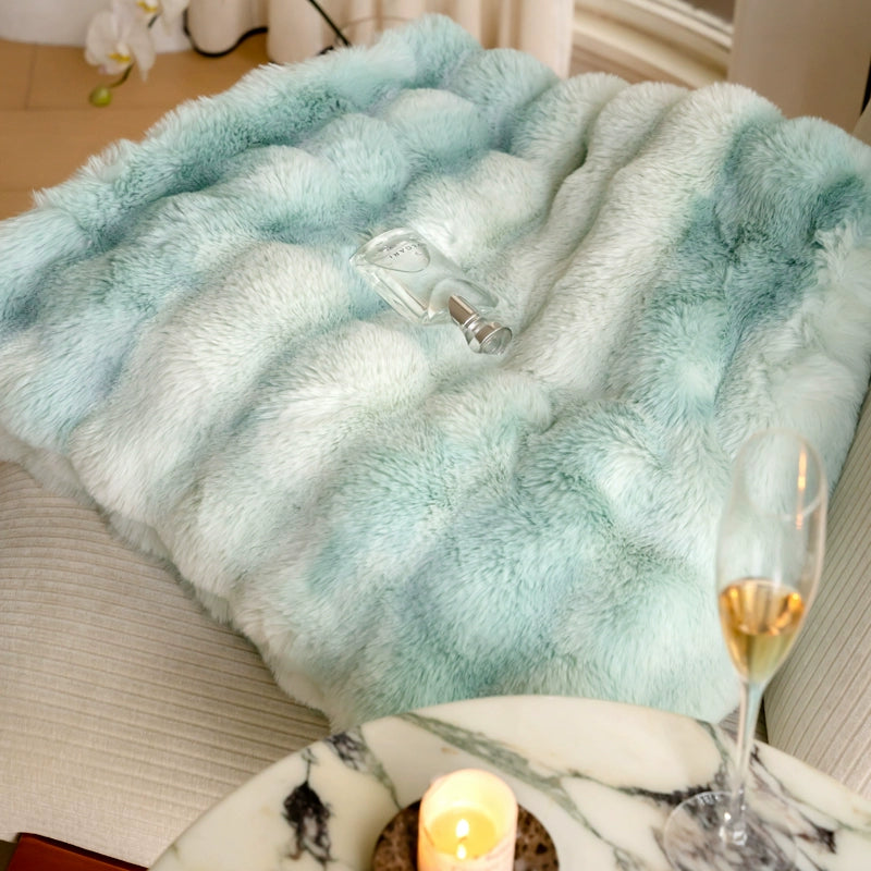 Accessible Luxury Office Shawl Winter Fancy Blanket