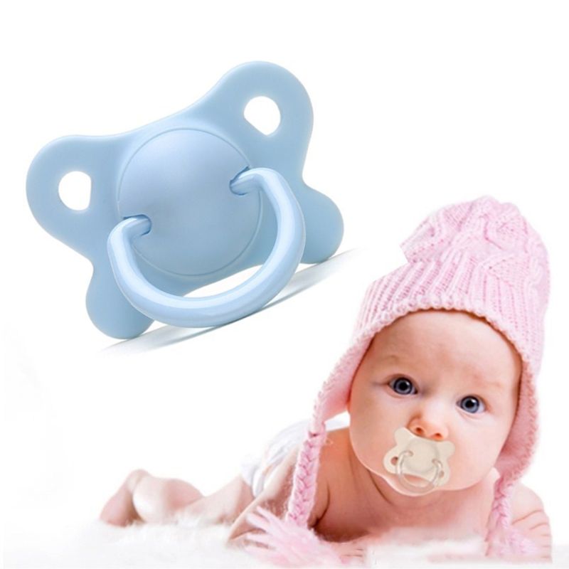 Silicone Pacifier Newborn Pacifiers Infant Teether Teething Pain Soothing Toy Safety Food Grade Teething  Toys