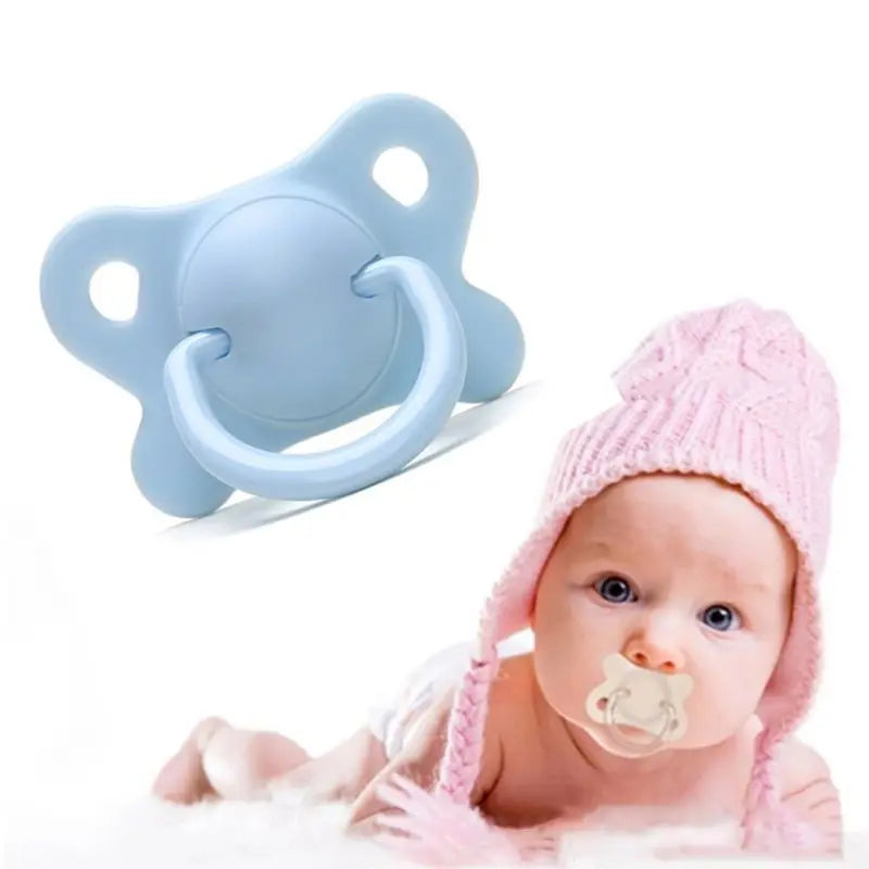 Silicone Pacifier Newborn Pacifiers Infant Teether Teething Pain Soothing Toy Safety Food Grade Teething  Toys