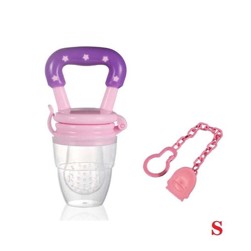 Baby Nipple Fresh Food Fruit Milk Feeding Bottles Nibbler Learn Feeding Baby Accessories Teething Pacifier For New Born