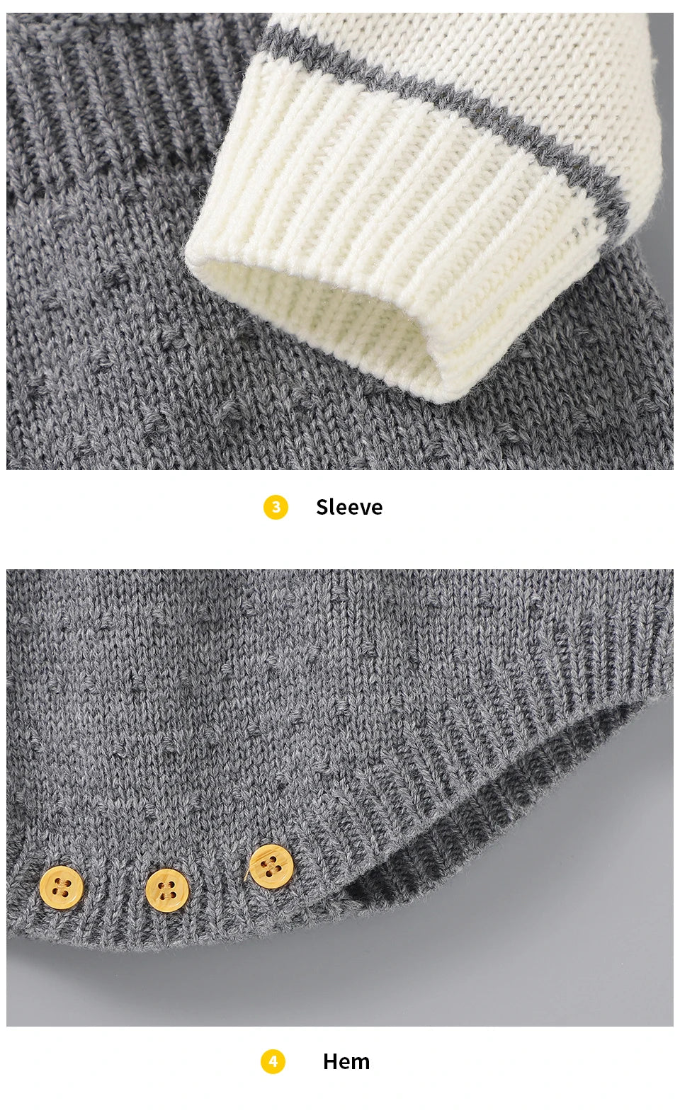 Baby Bodysuits Long Sleeve Spring Autumn Outwear Newborn Boy Girl Knitted Onesie Winter One Pieces Toddler Infant Unisex Clothes