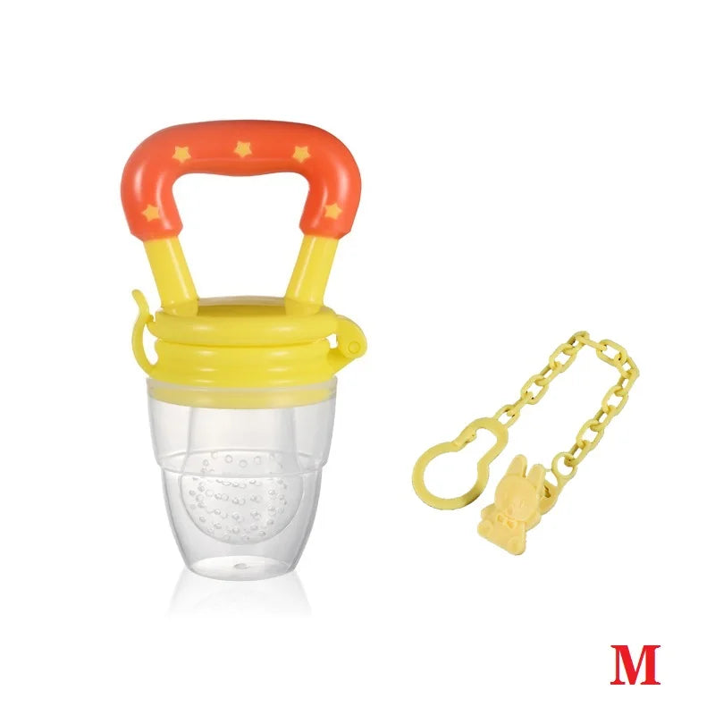 Baby Nipple Fresh Food Fruit Milk Feeding Bottles Nibbler Learn Feeding Baby Accessories Teething Pacifier For New Born