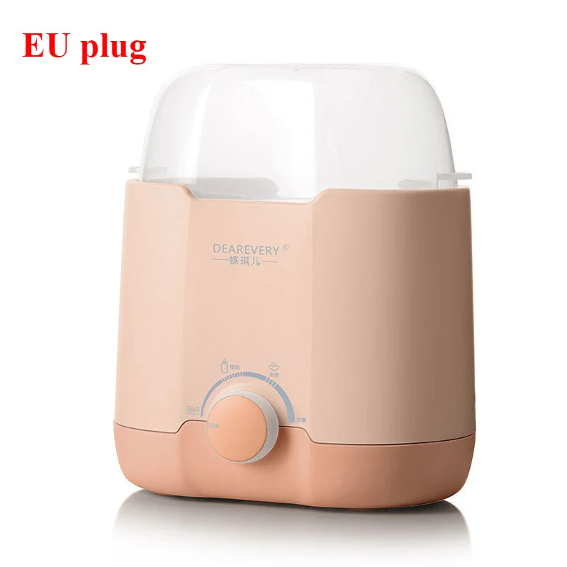 Warm Milk Disinfector 2-in-1 Constant Temperature Multifunctional Warm Milk Device Automatic Heating and Thawing Steam Type