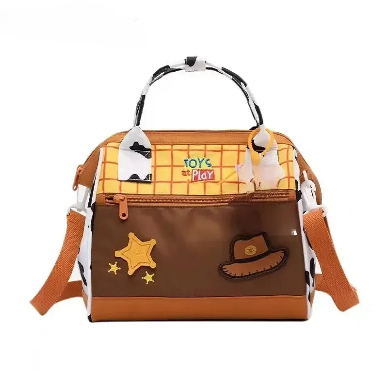 New Disney Fashion cartoon toy story Bag Outdoor Shopping Large Capacity Baby Handbag Big Shopping Bag