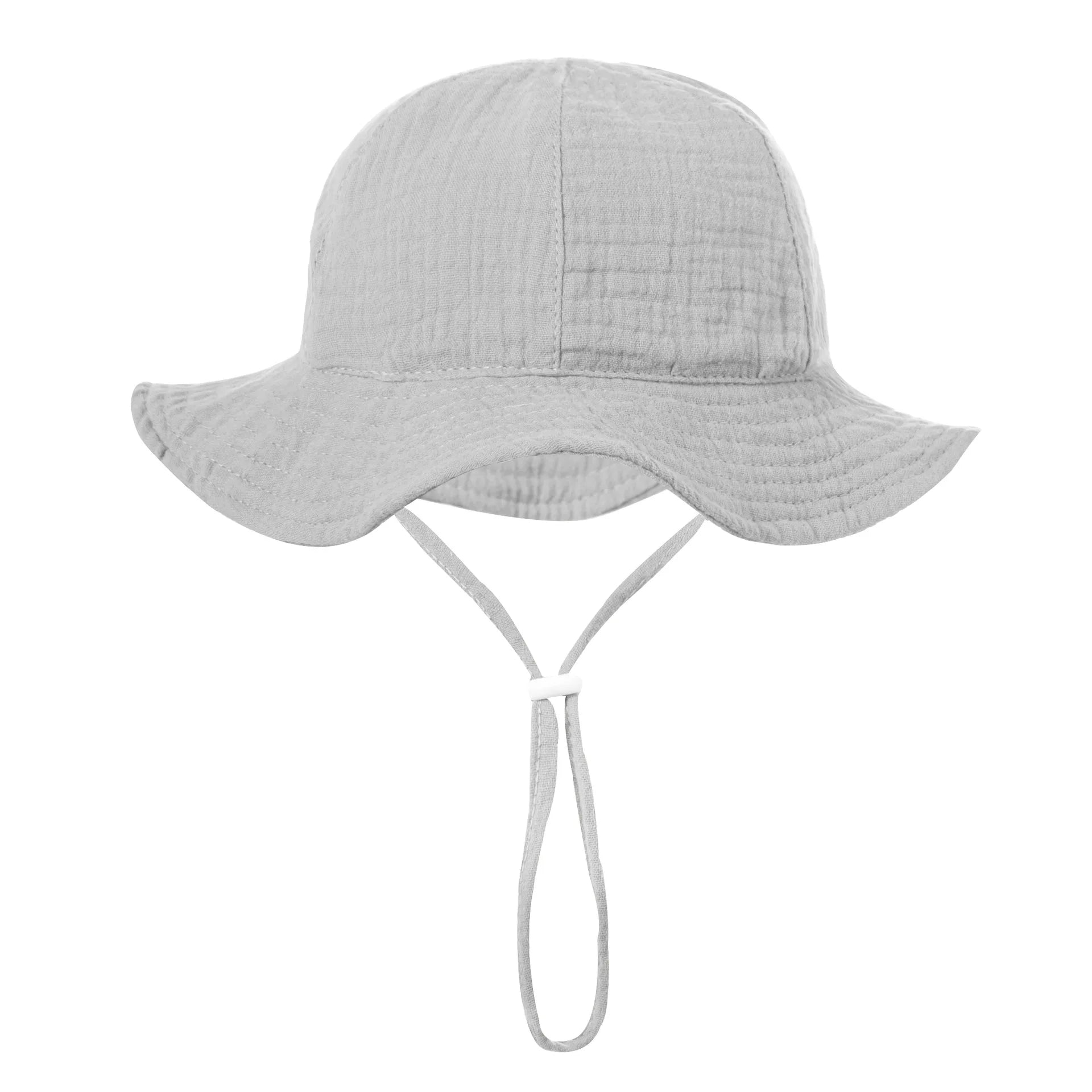 Baby Cotton Bucket Hat New Children Sunscreen Outdoor Caps Boys Girls Print Panama Hat Unisex Beach Fishing Hat For 3-12 Months