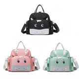 1PC Mom and baby bag waterproof single shoulder portable double back cartoon large capacity multi-purpose car hanging bag