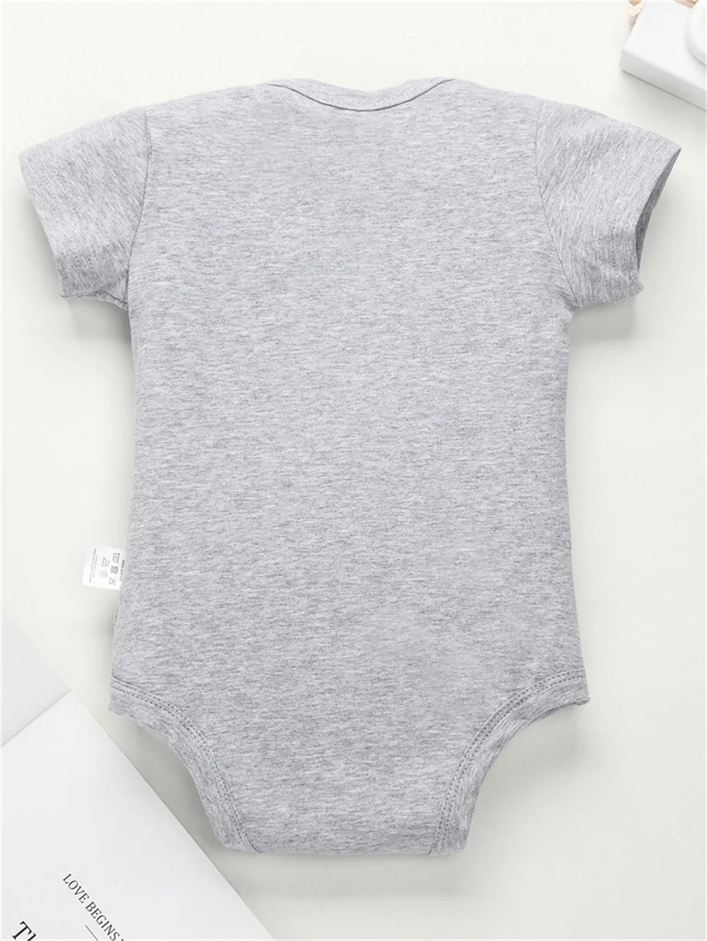 Short Sleeve Toddler Romper Infant Jumpsuit Newborn Baby Girl Boy Clothes Bodysuit Yes I Know Look Like My Daddy Print Onesie