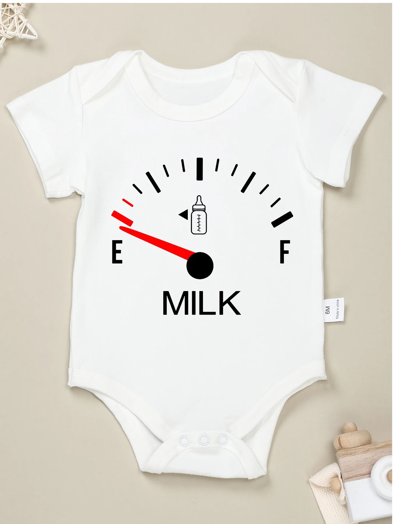 Hot White Cotton  Baby Onesie Minimalist Print Top Sell Creativity Milk High Quality Summer New Clothes 0-24 Newborn Romper