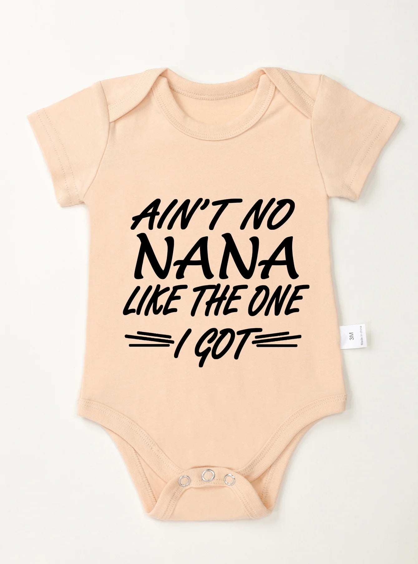 Jumpsuit Newborn Bodysuit Rompers Ain't No Nana Like The One I Got Print Baby Girl Boy Toddler Clothes Infant Short Sleeve