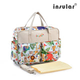 New Arrival Waterproof Nappy Bag 210D Nylon Baby Diaper Bag Multipurpose Mommy Changing Bag