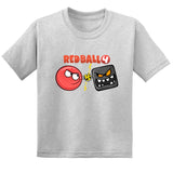 Hot Sale Red Ball 4 Print Cartoon Kids T-shirt Funny Baby Boys Girls Clothes Summer Fashion Children Cotton Short Sleeve T shirt