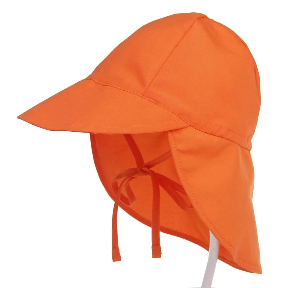 Quick-drying Children's Bucket Hats For 3 Months To 5 Years Old Kids Wide Brim Beach UV Protection Outdoor Essential Sun Caps