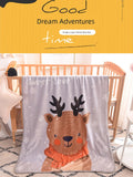 Cashmere Double Layer Thickened Kindergarten Primary School Student Blanket