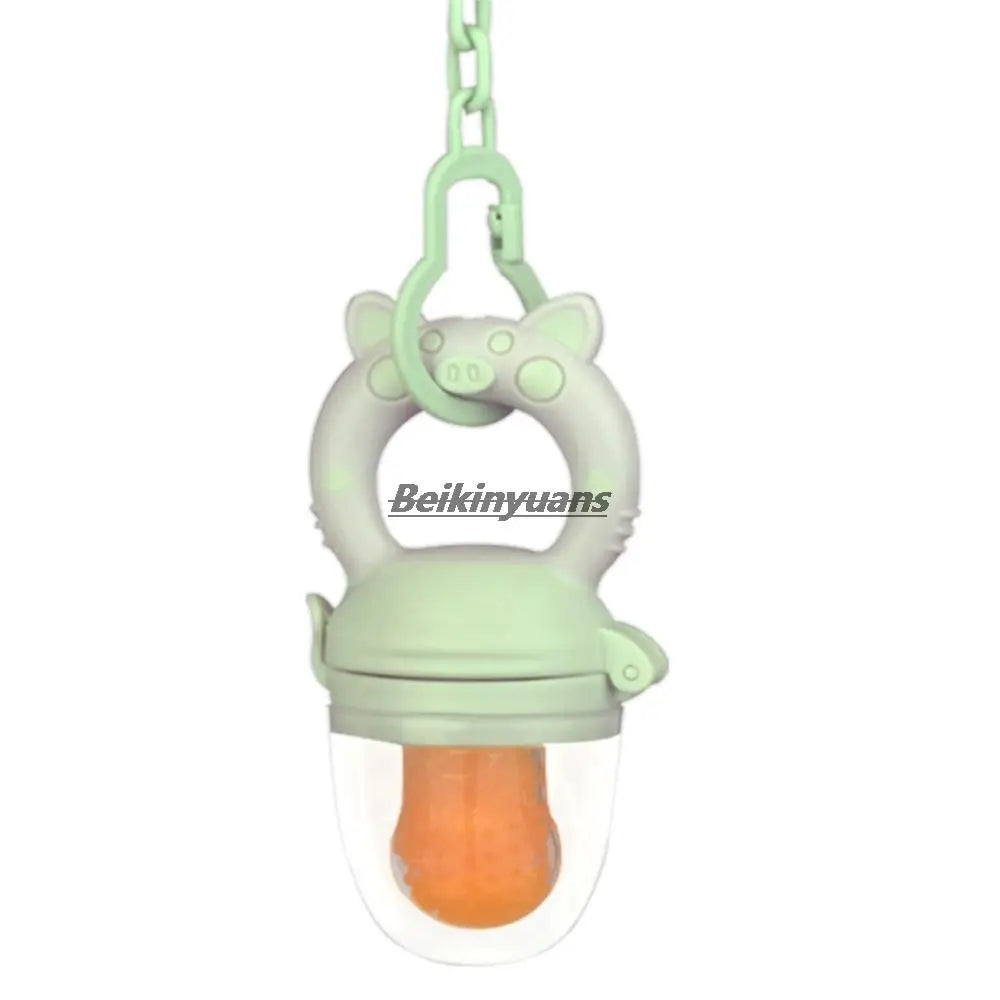 Baby Nipple bottle bite teeth toddler fruits vegetables bag tools baby nipple pacifier buckle enjoyed artifact newborn pacifier