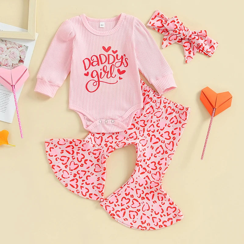 Toddler Girls Winter Clothes Set Long Sleeve Hooded Sweatshirt Tops Floral Print Pants Headband 3Pcs Outfit Set for Fall