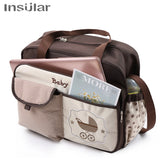 New Mommy Changing Bag Lovely Multicolored Baby Diaper Bag Large Capacity Fashion Mother's Maternity Bag Baby Stroller Nappy Bag