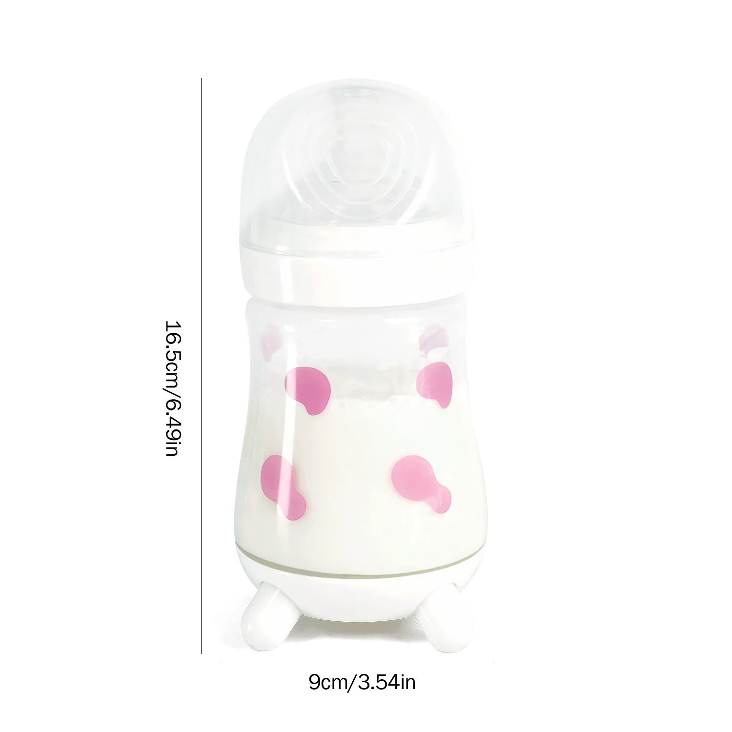 1PCS Cow Newborn Bottle 180ML/270ML Baby Bottle PP Bottle Anti-flatulence Bottle BPA Free Cute Cow Shape