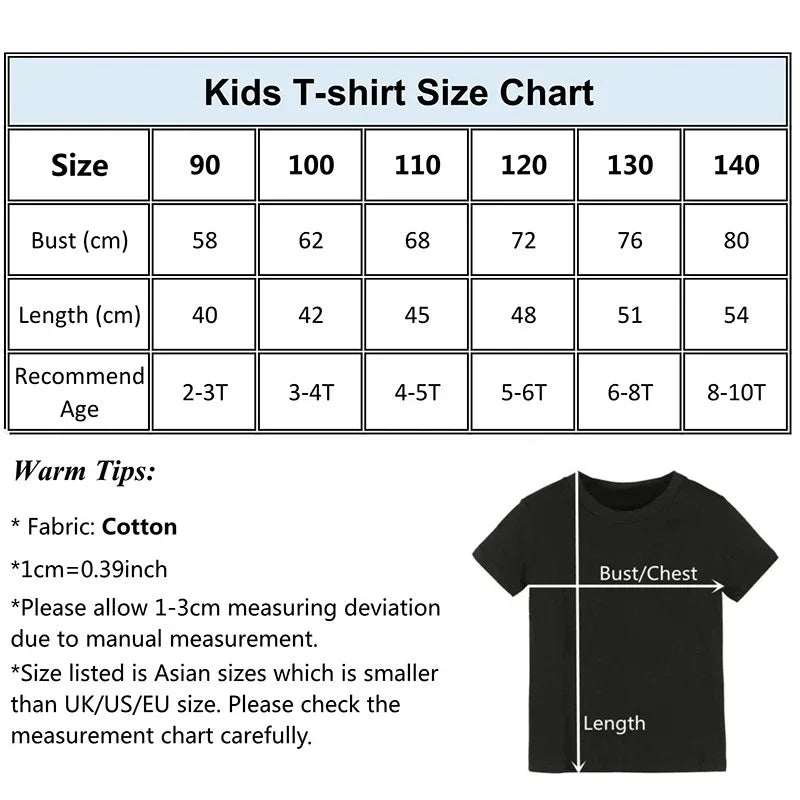 Cartoon Disney Princess Print T-shirts for Children Summer Cotton Short Sleeve Children Clothes Girl Tops