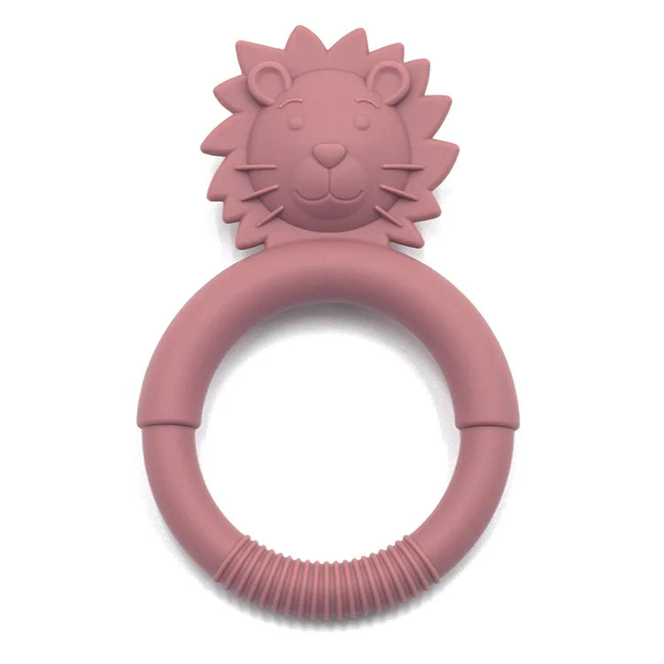 New Kids Teething Silicone Nursing Teether Gifts Newborn Dental Care Durable Teether Toys Teething Infant Chewing Toy Baby Stuff