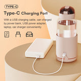 Portable Electric Baby Bottle Warmer USB Charge 300ML Outdoor Dissolve Formula Milk Instant Travel Portable Water Warmer Heater