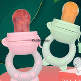 Baby Nipple bottle bite teeth toddler fruits vegetables bag tools baby nipple pacifier buckle enjoyed artifact newborn pacifier