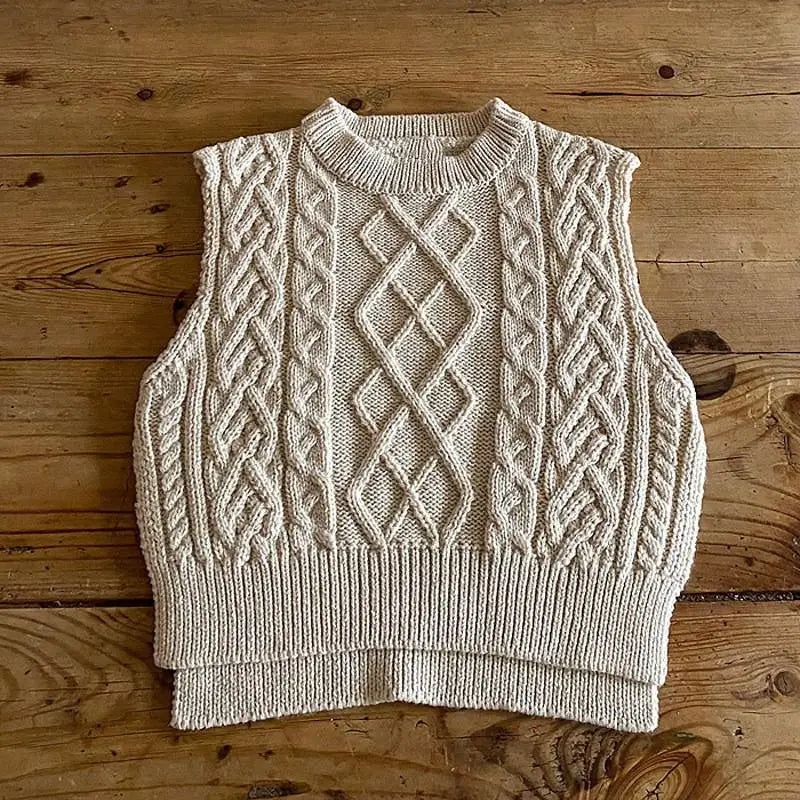 Baby Girl Knitwear Sleeveless Sweaters Autumn Boys Cotton Vest Coat Solid Tops Knit Waistcoat Toddler Pullover Outerwear 0-3Y