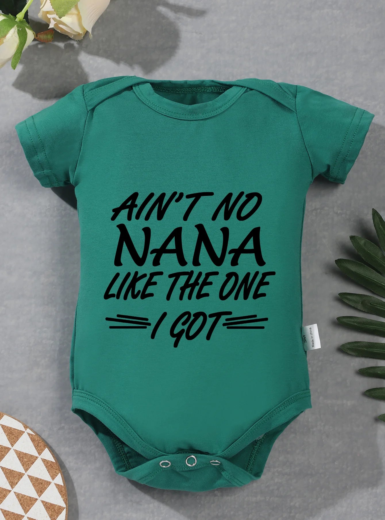 Jumpsuit Newborn Bodysuit Rompers Ain't No Nana Like The One I Got Print Baby Girl Boy Toddler Clothes Infant Short Sleeve