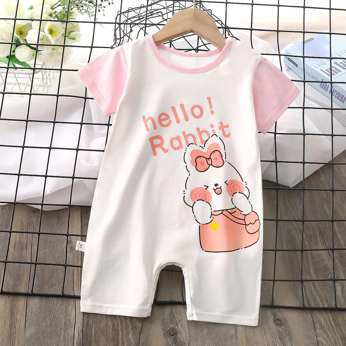 Summer Baby Jumpsuit Romper Clothing Boys Girls Clothes Children's Short-Sleeved Newborn One-piece Romper Children Clothing