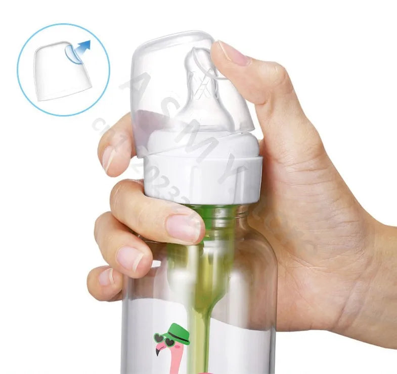 Dr. Brown's newborn baby bottle with valve / anti-colic /250ML PP bottle /250ML Glass bottle/Special bottles for hare-lip babies