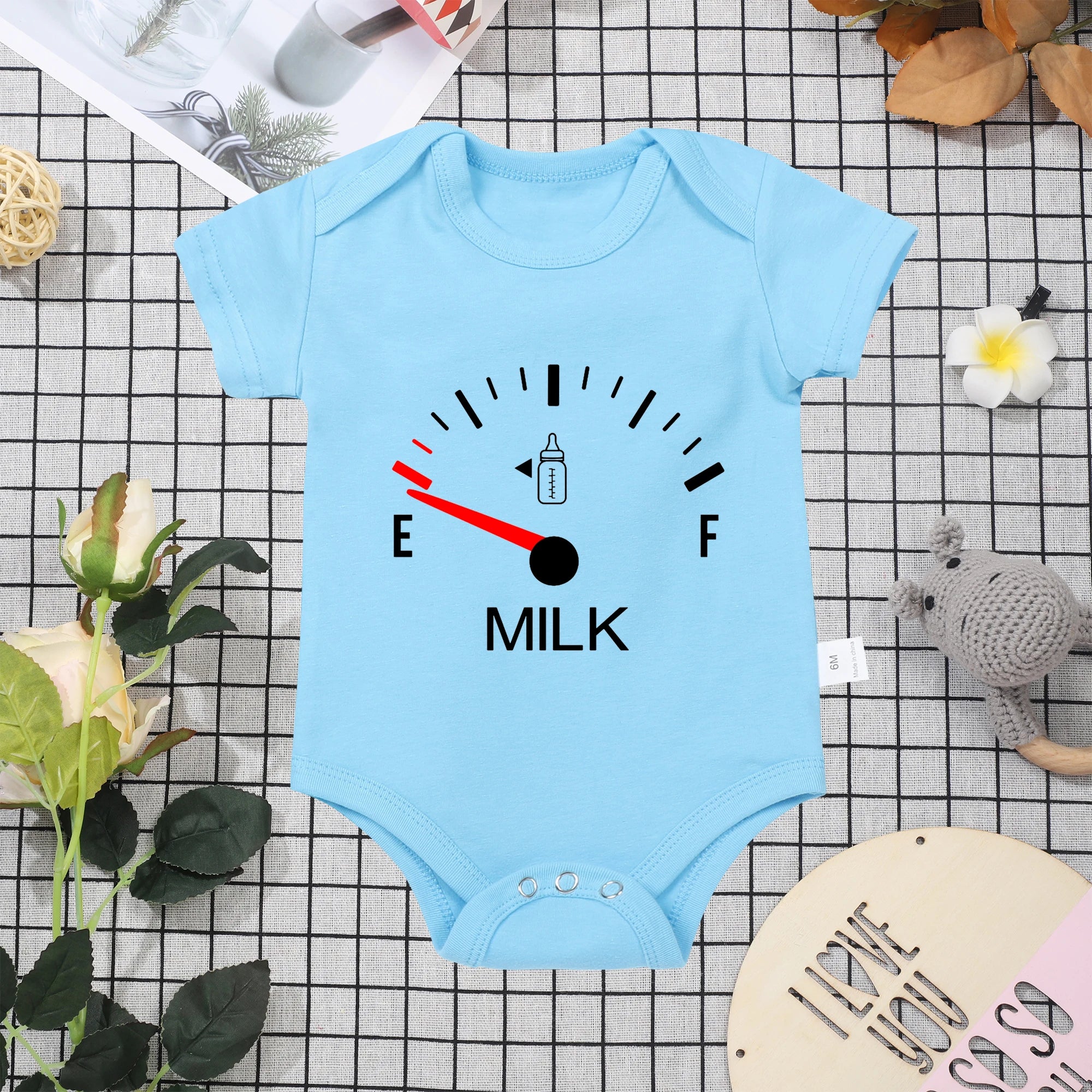 Hot White Cotton  Baby Onesie Minimalist Print Top Sell Creativity Milk High Quality Summer New Clothes 0-24 Newborn Romper