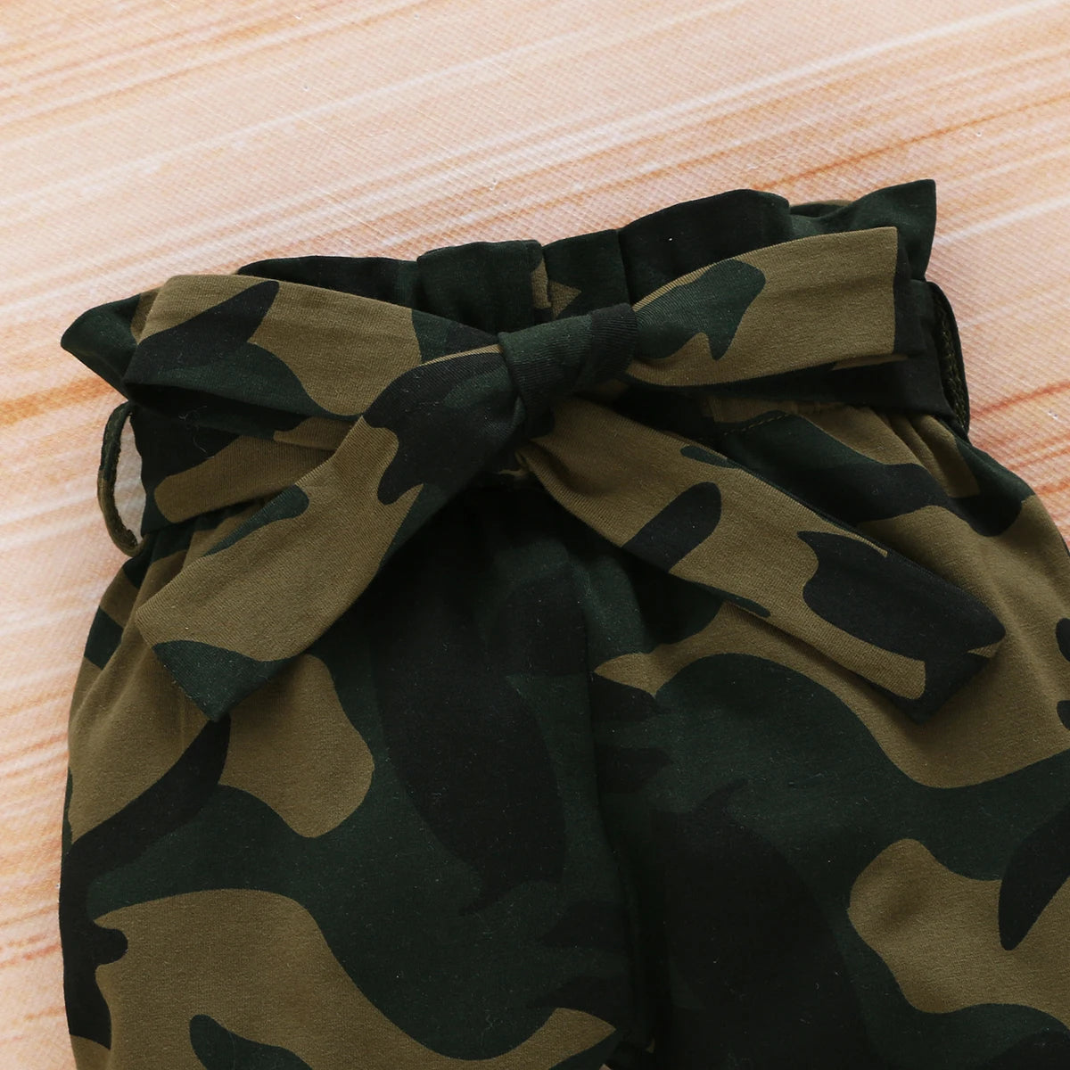 Camouflage Baby Clothes for Baby Girls 3Piece Outfit Knitted Sets for Baby Long Sleeve Toddler Autumn Clothing with Headband