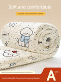 Office Nap Wool Blanket Lunch Break Shawl Flannel Multifunctional Towel Blanket All Year Round Air Conditioning Blanket Cartoon Fall and Winter